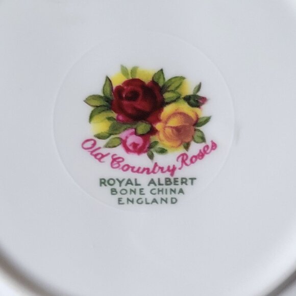 Vintage Royal Albert Old Country Roses Shell Shaped Dish, Candy Dish - Picture 5 of 5